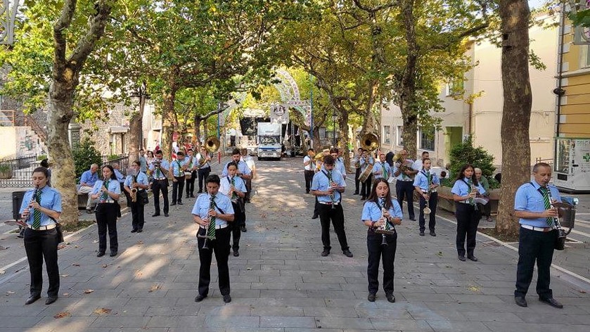 banda musicale caselle in pittari brass quintetto coro polifonico formazione elementi g verdi storia cultura cilento campania musica concorso